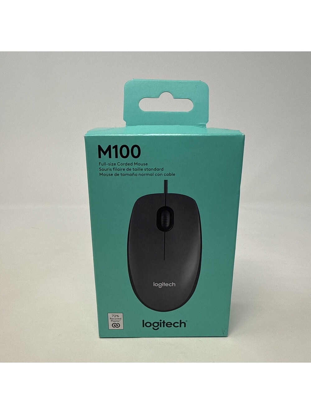 Logitech M100 (910001601) Wired Optical Mouse Brand New